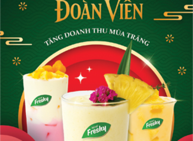 Pha combo nước trái cây cho Tết Trung thu đoàn viên